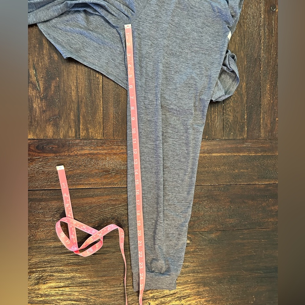 Vuori All Day V-Neck Jumpsuit - Charcoal Heather - Picture 13 of 13